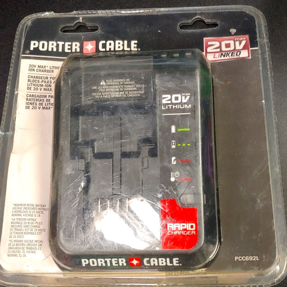 Porter Cable 20v max charger